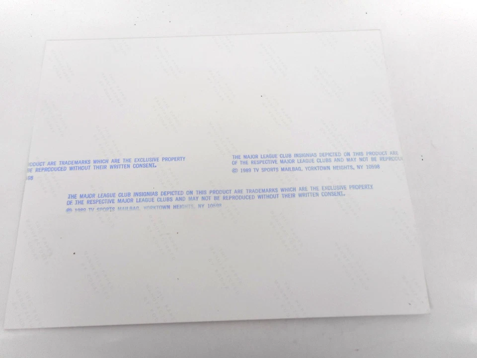 Foto autógrafa firmada por Ernie Banks de 8x10 1989 Foto 3 de 4