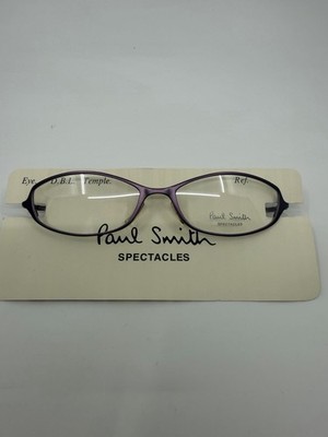 Paul Smith PS-199 PUR Eyeglasses Purple Titanium 51-16-130 Japan NEW