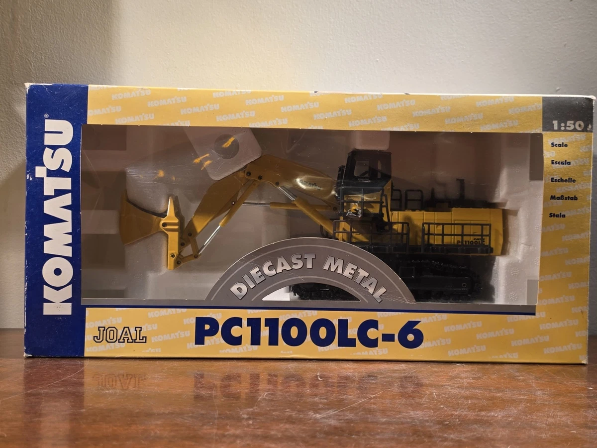Komatsu Excavator Vintage Manufacture Diecast Construction