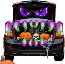 Halloween Trunk or Treat Car Decorations Kit, Scary Trunk or Treat Decorations f