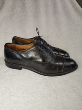 Allen Edmonds 5815 PARK AVENUE Mens Black Leather Cap Toe Oxfords Size 11 B