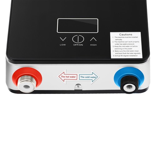 220V 6500W Instant Electric Tankless Hot Water Heater Whole House Black New - Picture 12 of 19