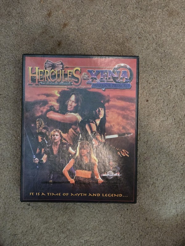 Hercules and Xena Roleplaying Game West End Games - Never Used - VHTF