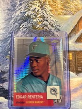 2022 Topps Chrome Platinum Anniversary #407 Edgar Renteria Prism Refractor