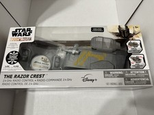 Star Wars Razor Crest RC Control Remoto Nave Mandaloriano Juguete Disney NUEVO
