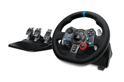 Logitech G29 Driving Force Racing Wheel and Floor Pedals, Real Force Feedback, S