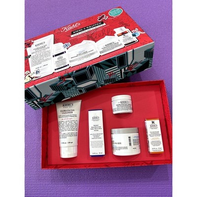 Kiehl's Skincare 5 Full Size Products: cleanser, cream, masque, serum, NEW $227