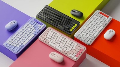 Logitech POP ICON Combo, Bluetooth Tastatur und Maus Combo, US LAYOUT