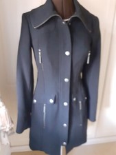 Black Coat From Jasper Conran - Size 8