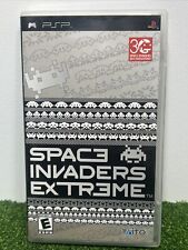 Space Invaders Extreme (Sony PSP, 2008) CIB Complete with Manual and Case