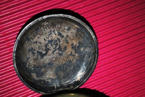 Pocket watch silver 84 assay value - Award personalized Dobelsky regiment 1926 - Bild 10 von 24