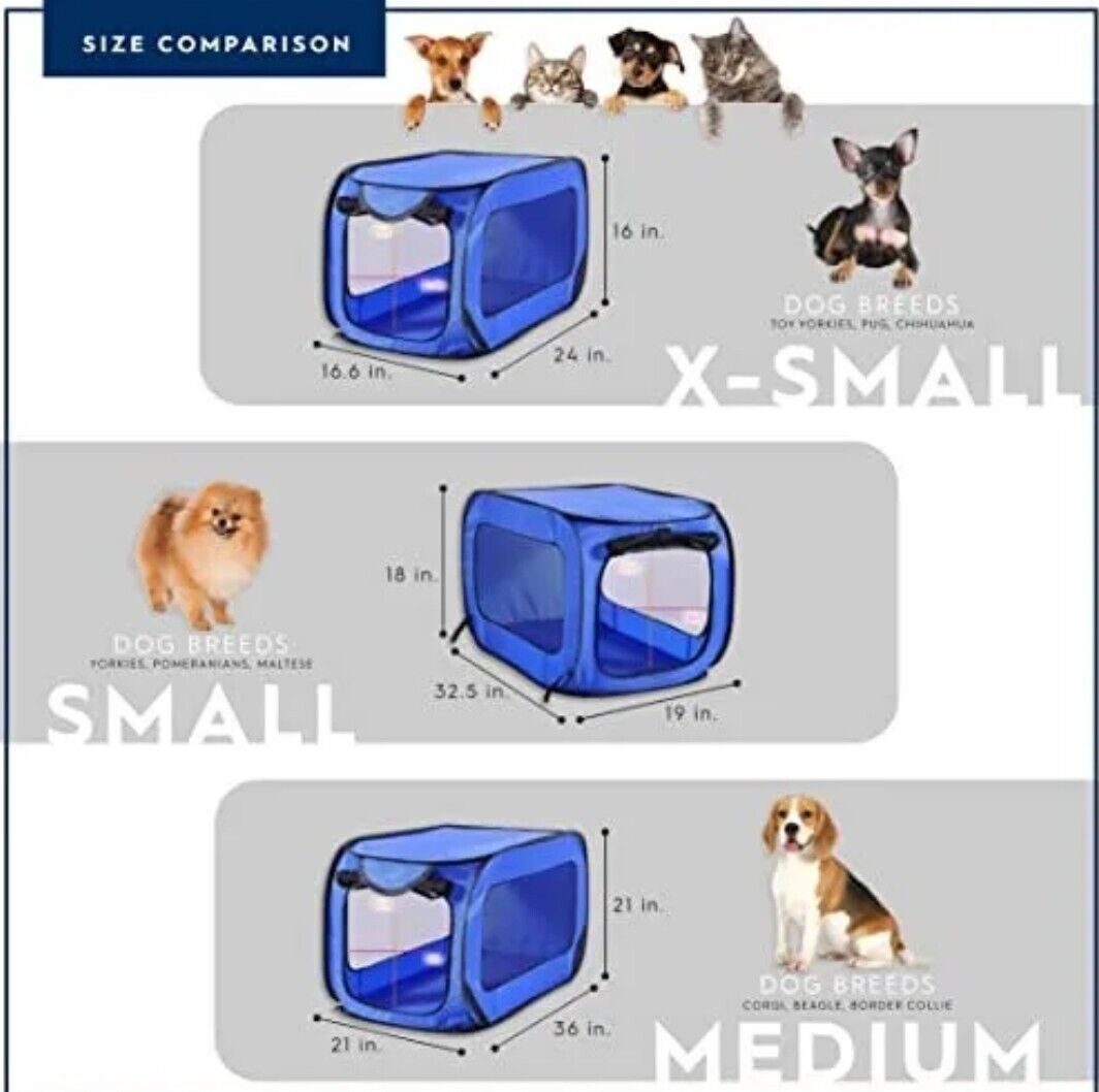Pooch Pen Solid Pop-up Pet Kennel 32.5 Pooch Pen Solid Pop-up Pet Kennel 32.5