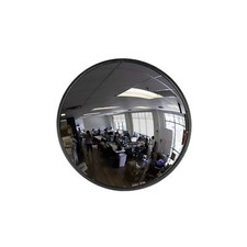 12” Acrylic Convex Mirror, Round Indoor Security Mirror for the Garage Blind ...
