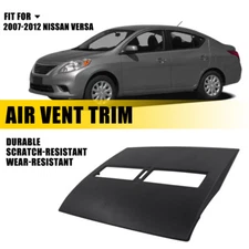 Fits For Nissan Versa 2007-2012 Front Upper Top Center Dash Air Vent Trim Bezel