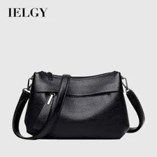 IELGY women's korean style simple and atmospheric all-match messenger bag