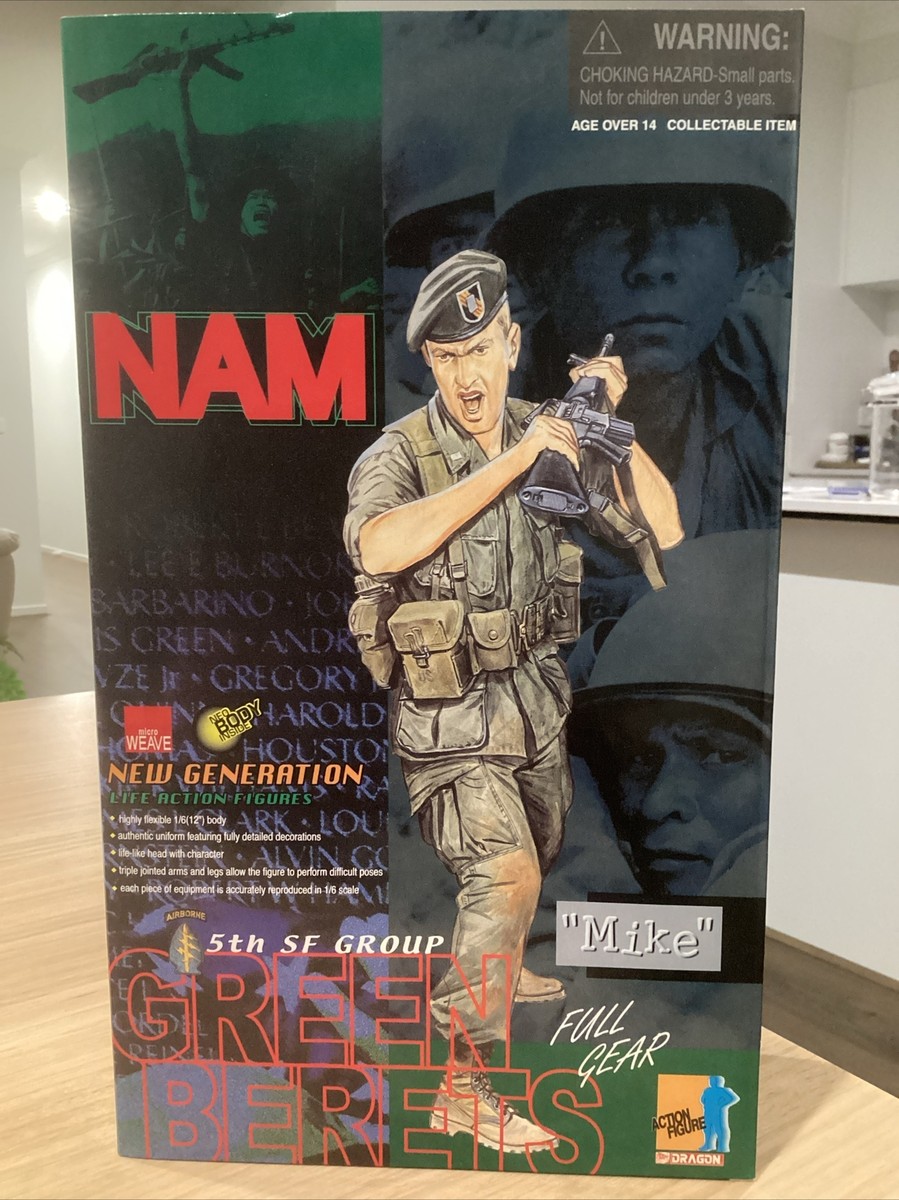Dragon 1/6 Action Figure NAM 5th SF group Mike | eBay UK