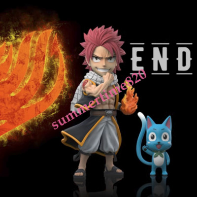 AWM Studio FAIRY TAIL Natsu Resin Statue Pre-order WCF Scale Happy Model H7.5cm