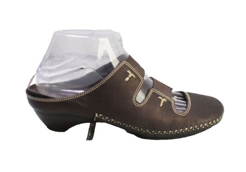 Donald Pliner Mens Sandals Leather Brown Iggie Congac Strappy Slides Size 8 Donald Pliner Mens Sandals Leather Brown Iggie Congac  main image 4