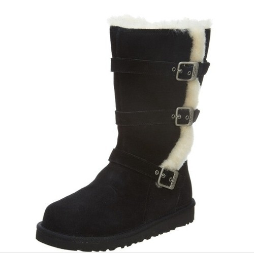 Ugg Australia Women Maddi Leather 1001520 Sheepskin Boots shoes sz 5