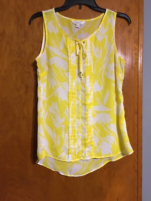 sleeveless peasant top