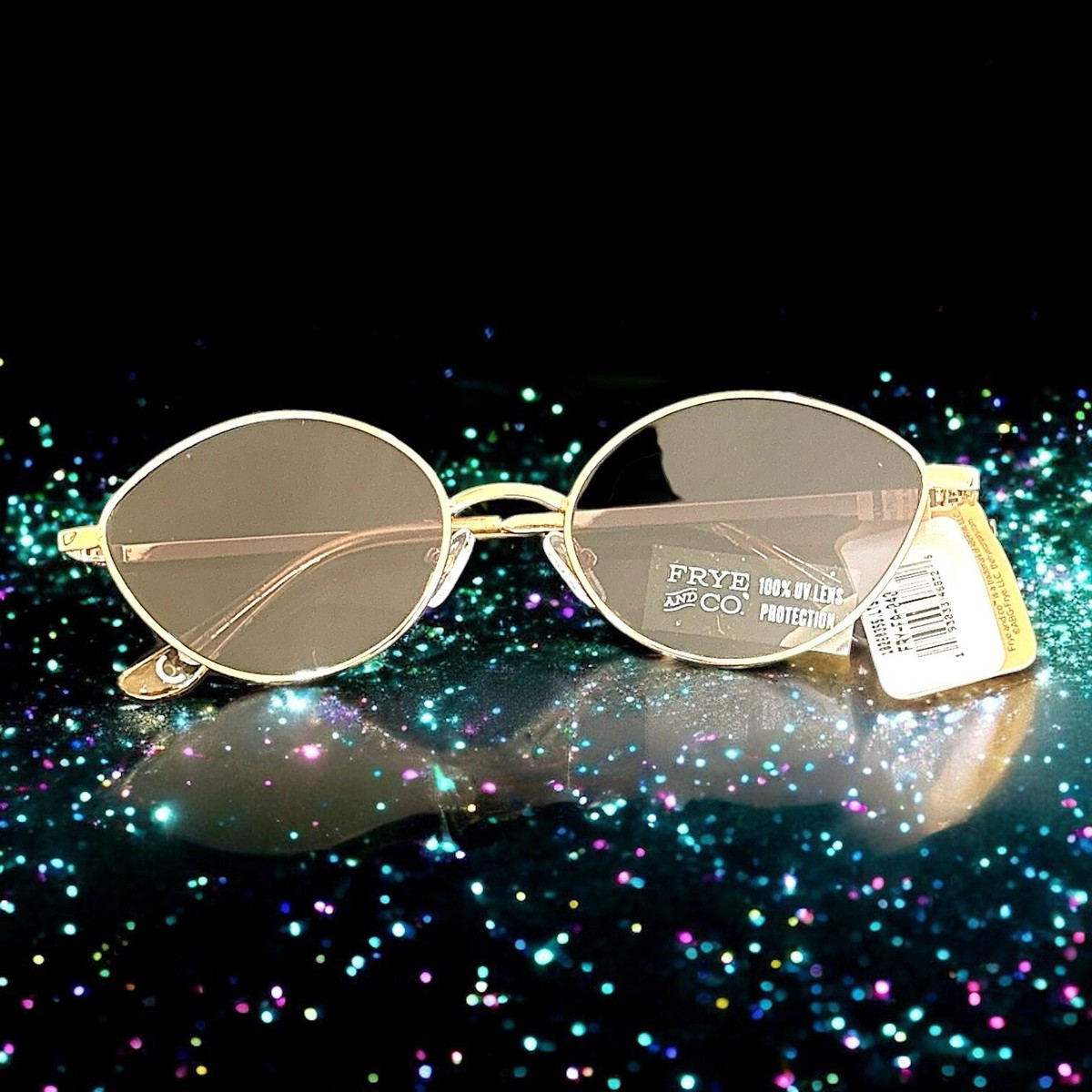 Frye and Co. Gold Sunglasses FRYE & CO Aviator Sunglasses - Save 35% main image 4
