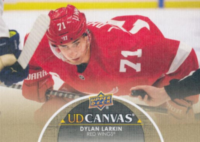 2021-22 Upper Deck CANVAS #31 DYLAN LARKIN - Detroit Red Wings