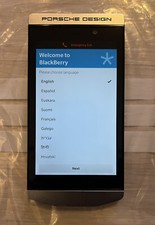 Blackberry P'9982 Porsche Design 64GB -Silver New. Unit Only GENUINE (NOT CHINA)