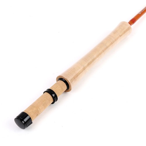 High Grade Orange Fiberglass Fly Rod 3-5sec travel fly fishing rod - Picture 7 of 9