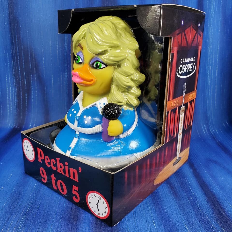 Peckin' 9 to 5 CelebriDuck Dolly Rubber Duck NIB NEW! | eBay