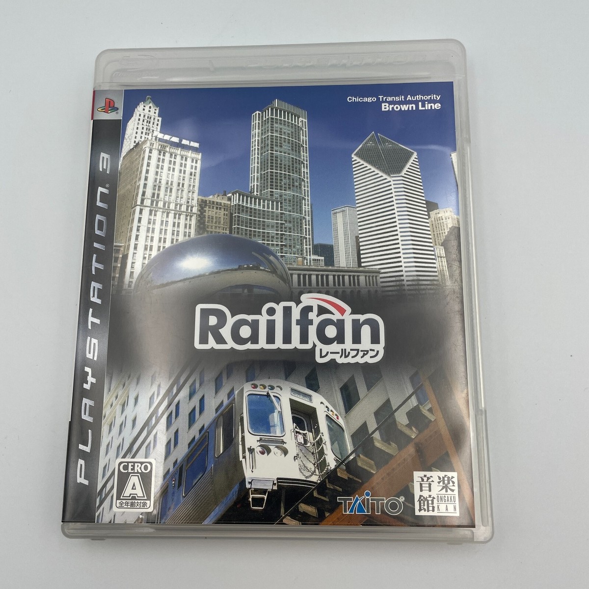 PS3 Railfan Train simulator Game TAITO PlayStation 3 Japan