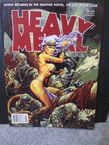 Lot of 6 Vintage Heavy Metal Magazines - 1995 & 2000 - Lot #5 - Picture 6 of 8