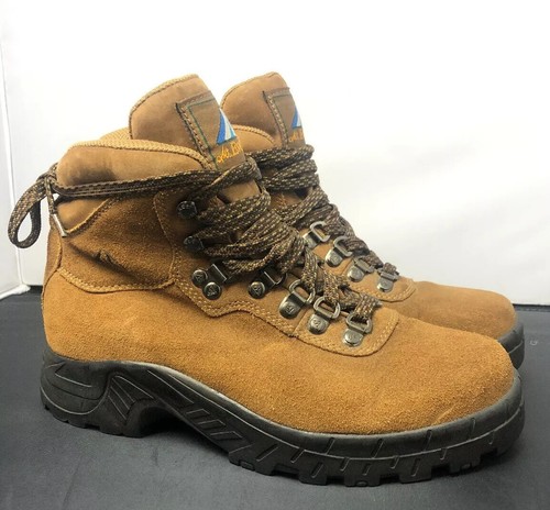 Mt Everest verano 5 Cuero Senderismo Botas De Invierno Marrón Gamuza Adulto  Unisex Acg | eBay