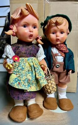 Vintage, Hard to Find, Goebel Hummel Hansel and Gretel 17