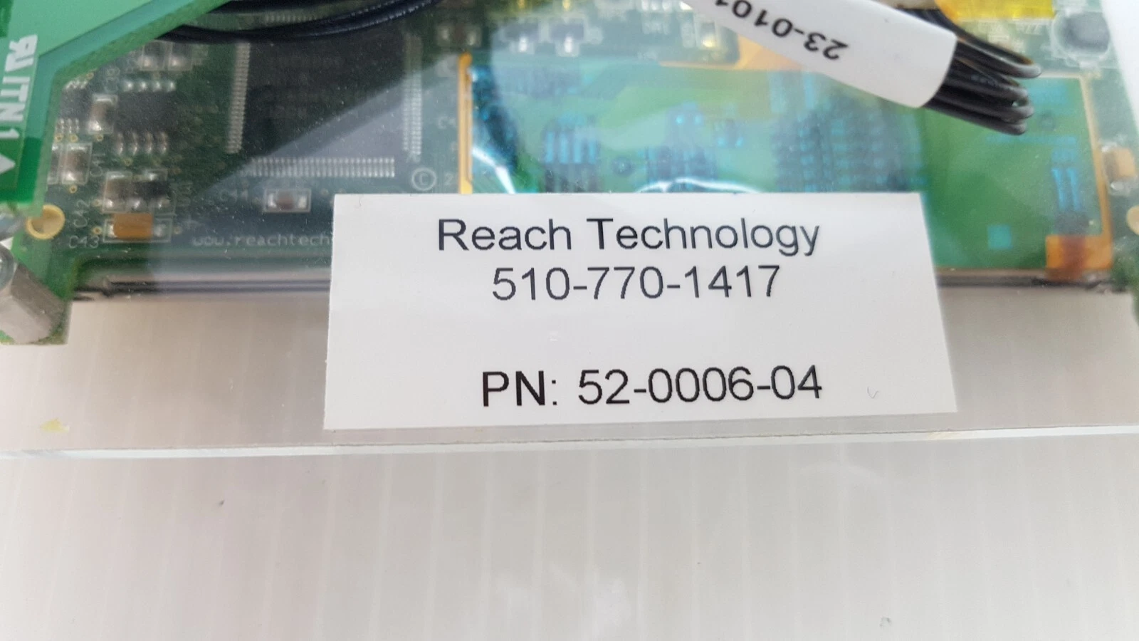 Label: Reach Technology 510-770-1417, PN 52-0006-04