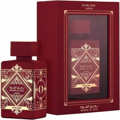 Badee Al Oud Sublime 100ml EDP by Lattafa - Sealed, Fast & Free Shipping, Luxury