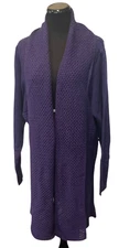 Attitudes by Renee - Women's Long Purple Sweater - Size 3X - NEW with Tags