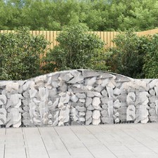 ' Arched Gabion Baskets, 6 pcs Set, Galvanised  Material, Perfect for Y2W9