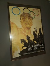 Leni Riefenstahl Olympia 1936 Kinoplakat 90er  Jahre Wiederaufführung 