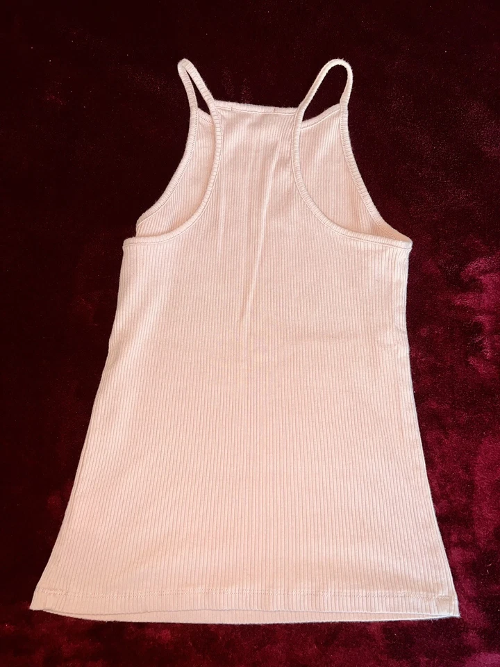 Sexy camiseta sin mangas ajustada, talla M Foto 2 de 3