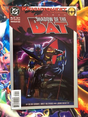 Batman Shadow Of The Bat #25 March 1994 DC Comics Knightquest