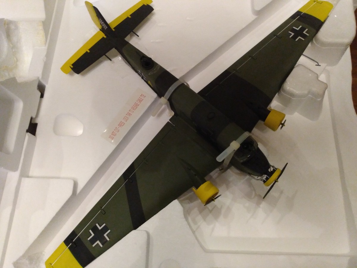 Franklin Mint Armour WWll German Junkers JU- 52 Franklin Mint Armour WWll German Junkers JU- 52