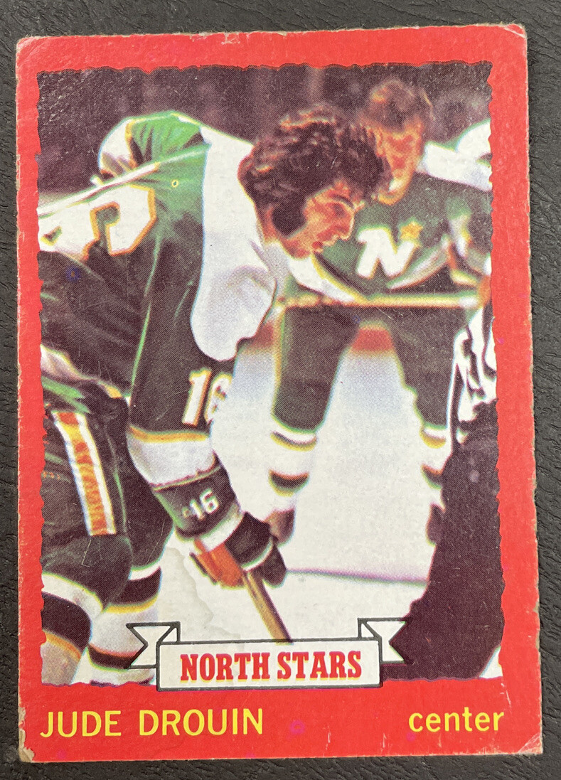 1973-74 O-Pee-Chee NHL - #125 Jude Drouin - Minnesota North
