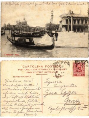 CPA Venezia Molo. ITALIEN (520620)