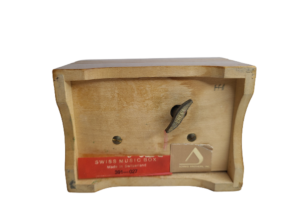 saok67　ブラウニーセット Vtg Schmid Bros Hummel Music Box 391-027 Made In Switzerland