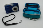 Kodak Easyshare Cd82 Blue Point & Shoot Digital 3X Zoom Camera Bundle - Read