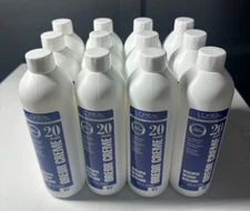 Lot of 12 L'Oreal Oreor Creme Developer - 20 Volume 16 OZ Each Expires 2029