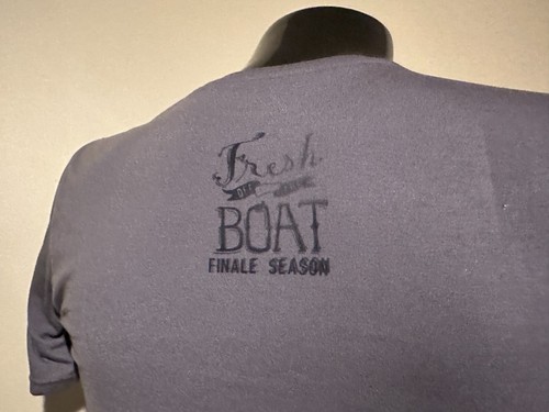 FRESH OFF THE BOAT rare official crew TV promotional t-shirt Medium ABC promo - Picture 9 of 12