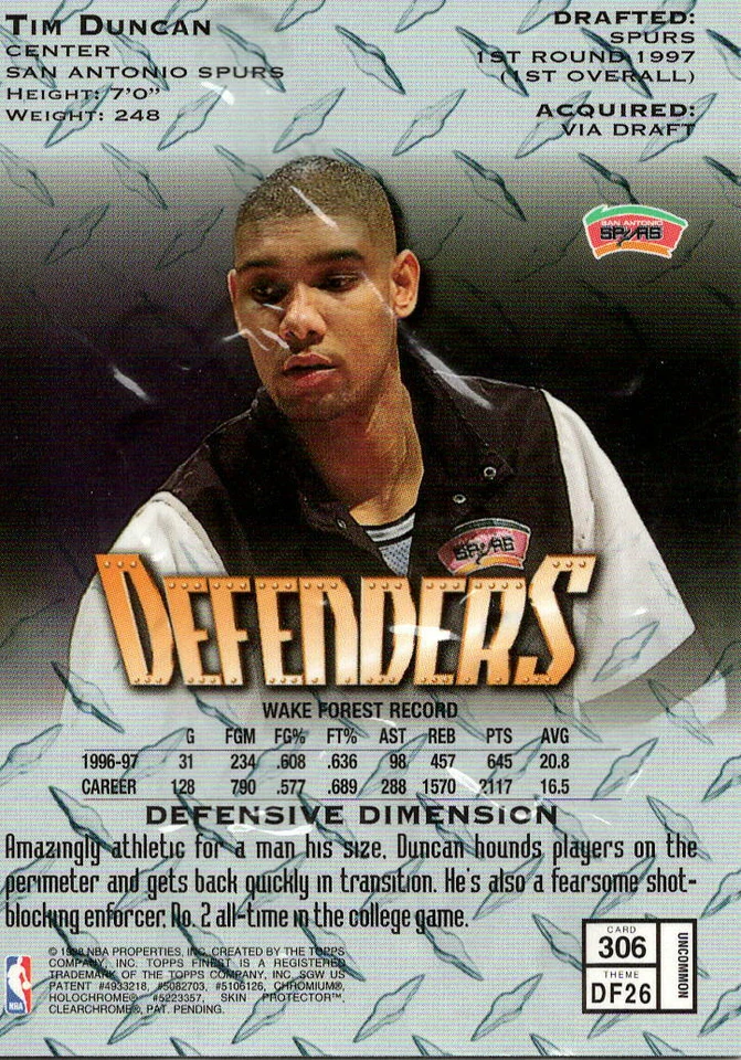 1997-98 Topps Finest Silver Embossed Singles - PICK FROM LIST -🔥🔥 - Image 2 of 2