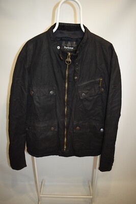 【新品】Barbour INTERNATIONAL ORIGINAL 36 ⑤ Barbour International 1936 V FOUR Black Waxed Motorcycle