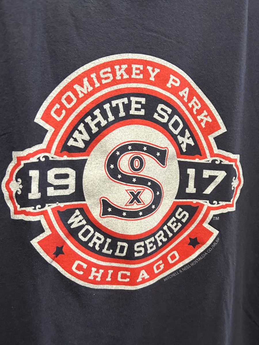 VINTAGE MITCHILL & NESS COMISKEY PARK WHITE SOX 1917 WORLD SERIES 